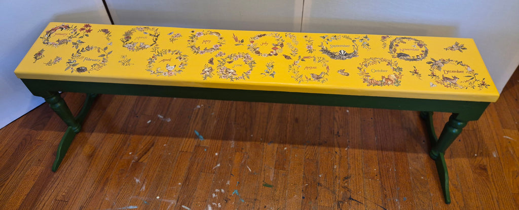Long children's bench