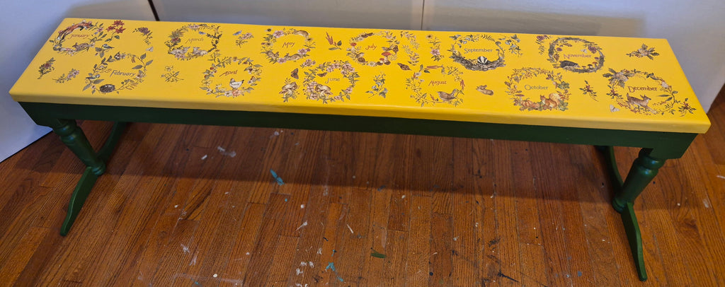 Long children's bench