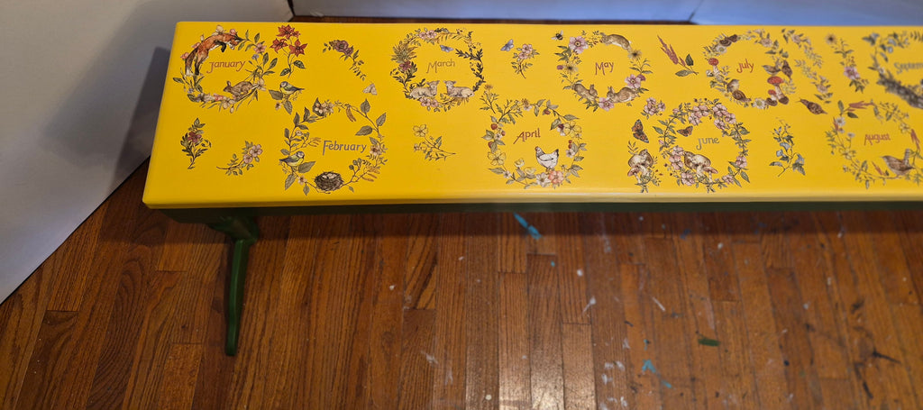 Long children's bench