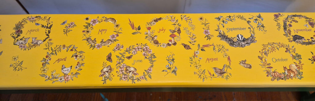 Long children's bench