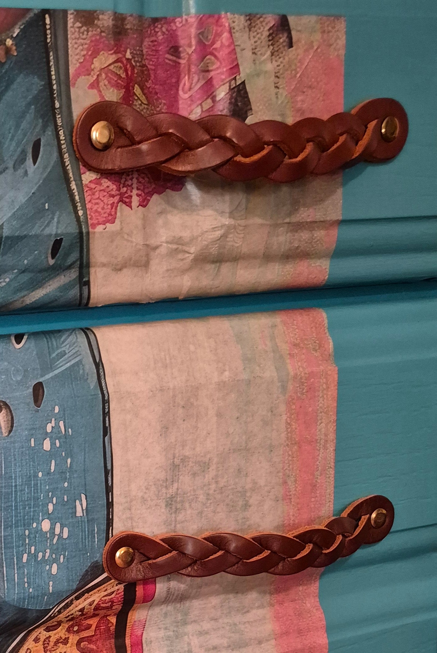 Cowgirl Dresser – Turquoise Western-Inspired Statement Piece